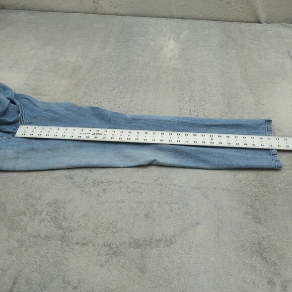 Wrangler Retro Jeans Mens Fits 30x32 (No Tag) Blue Slim Straight Stretch Denim - Picture 16 of 16